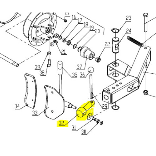 Tire Machine part 104-3013865