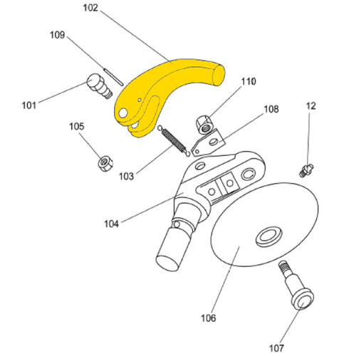 Parts for Truck and Bus Tire Machine; Bead Hook.