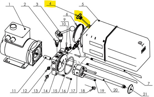 VIBO Auto Lift Power Unit Breather Cap