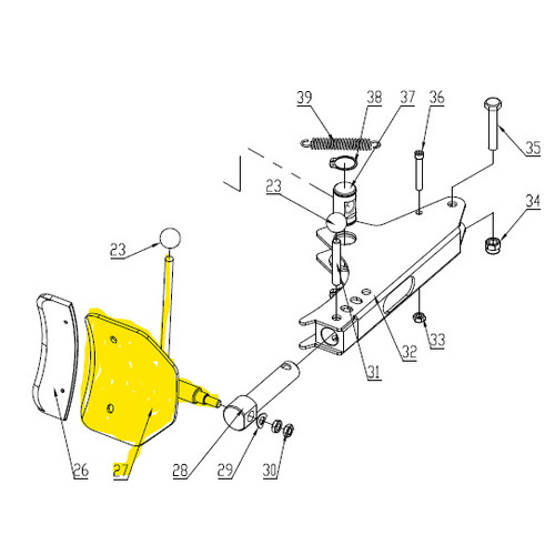 Atlas Tire Machine Bead Breaker Parts