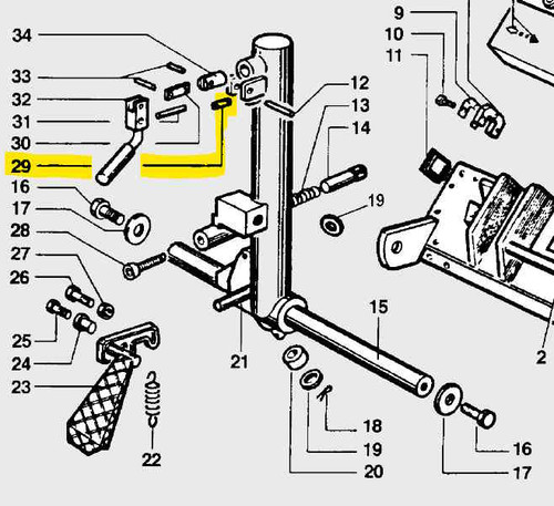 SPRING for some Coats® H.D. Truck/Bus Tire Machines. 3001040