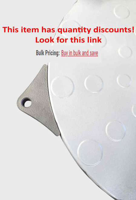 EAR-PIN LOCK, STAINLESS STEEL