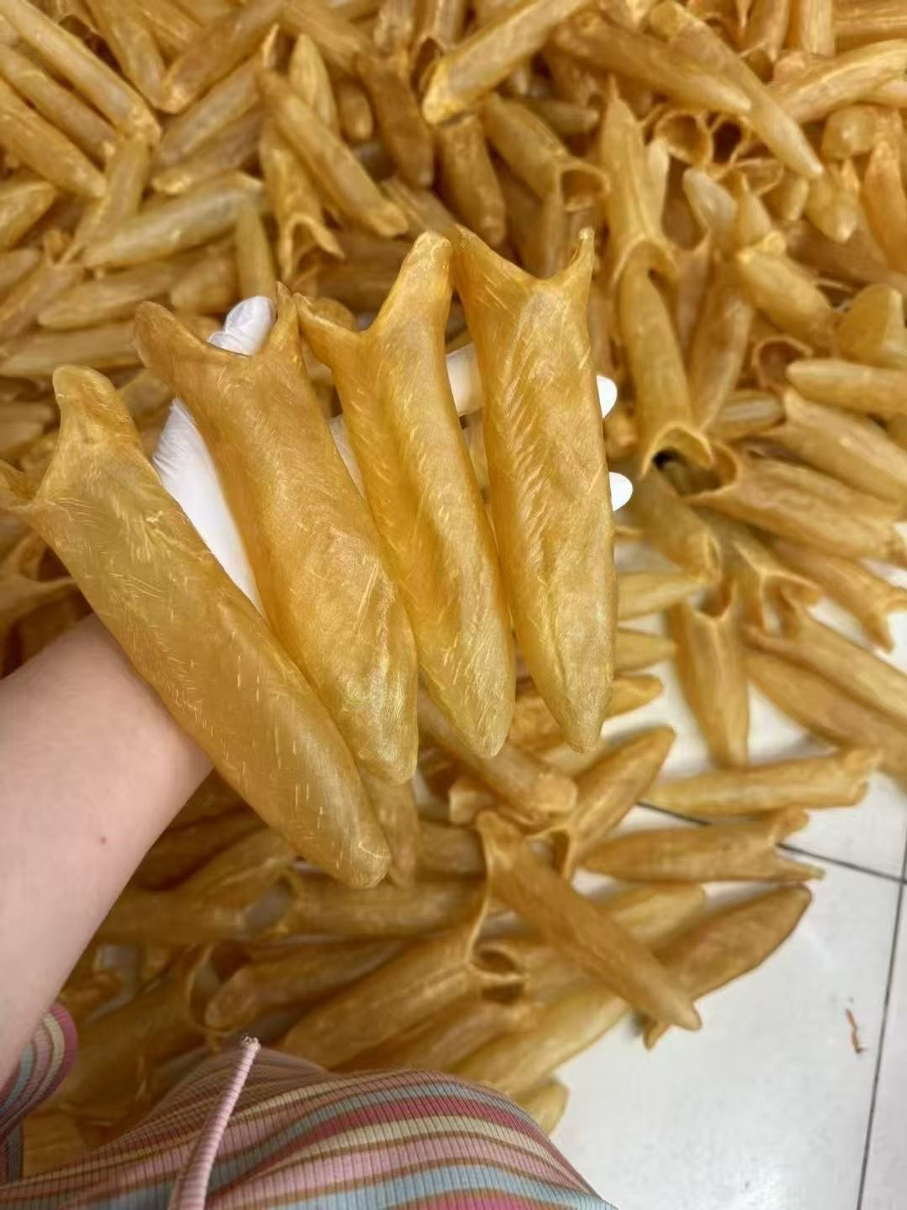 South African Fish Maw Tubes, 16 - 17 Pieces per Portion