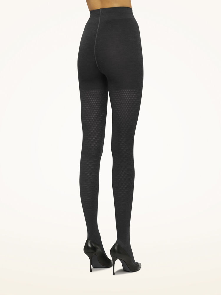 Merino Pattern Tights