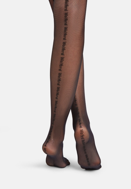Logo Backseam Tights - Elizabeth K