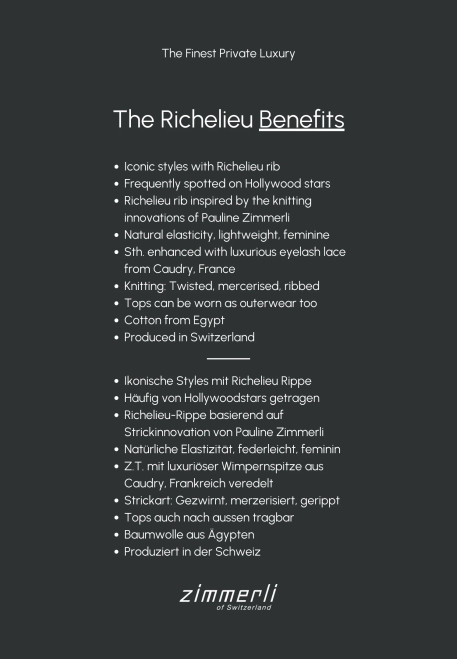Richelieu V-Neck Top
