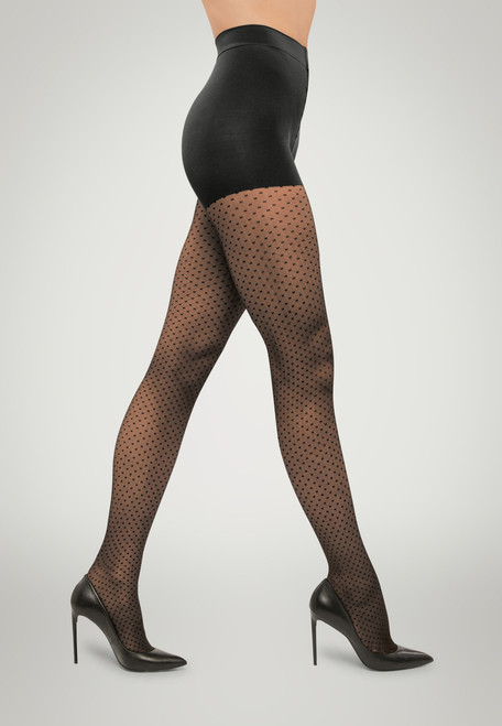 Wolford Black Mugler Edition Tights Wolford