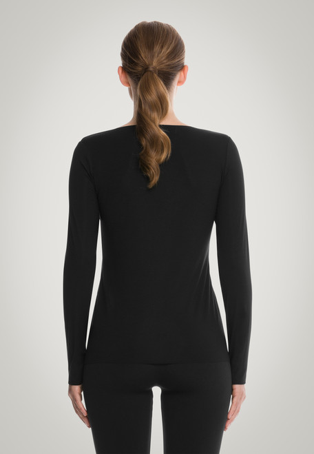 Wolford Aurora Pure Pullover (52765) Black White or Hunter