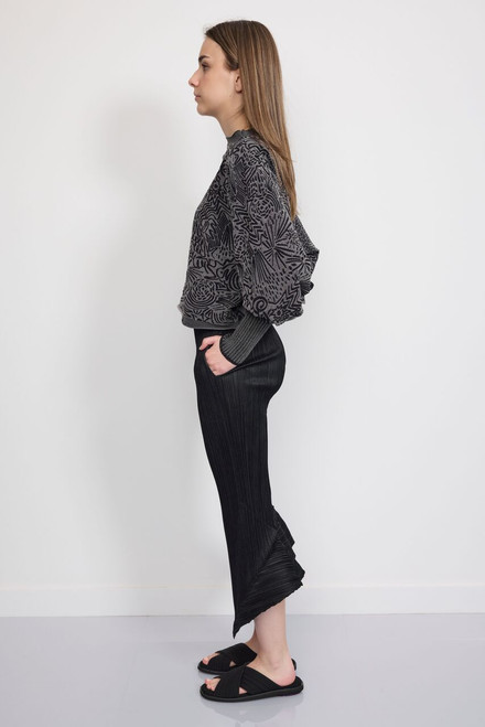 プリーツプリーズ THICKER BOTTOMS2 BLACK Pleats Please Issey Miyake