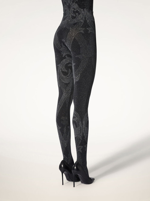 Etro x Wolford Metallic Jacquard Tights Etro x Wolford Metallic Jacquard Tights