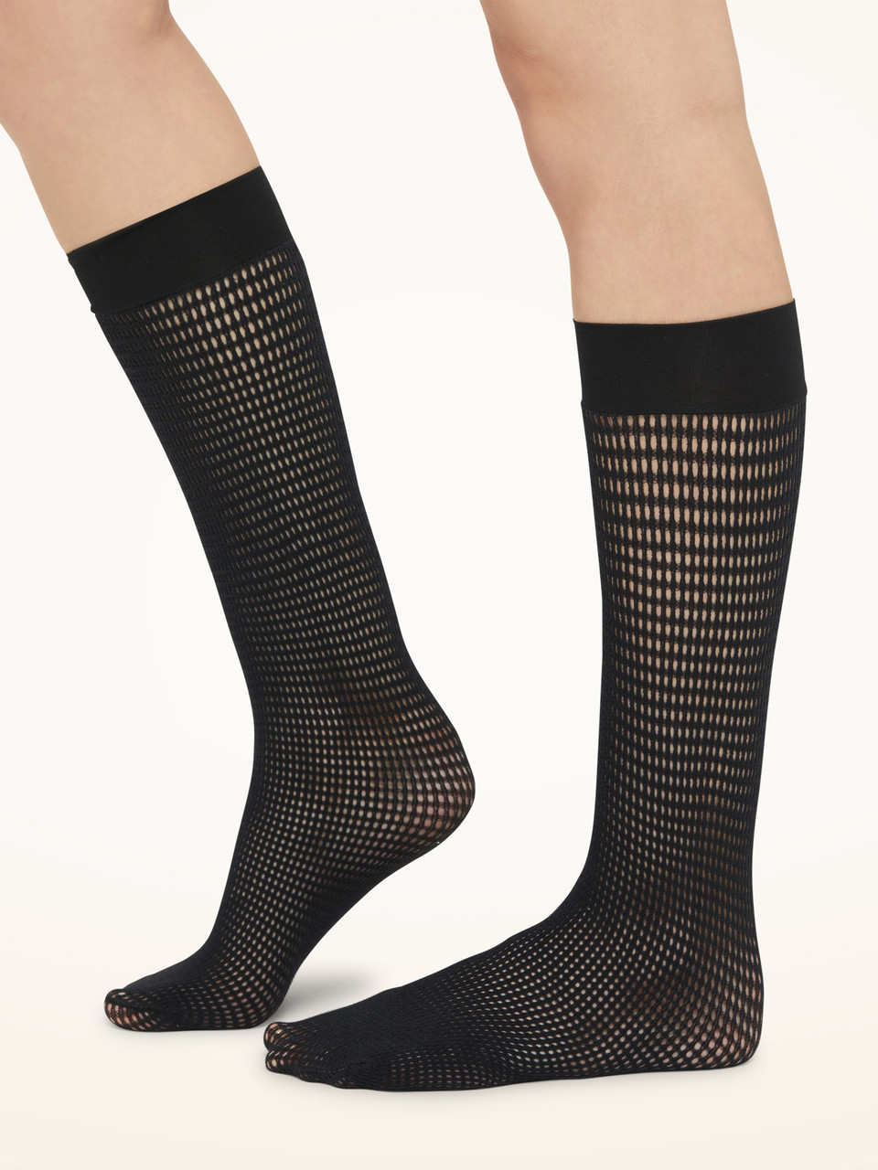 Wolford - Blossom Knee-highs 31598 - 7005 Black