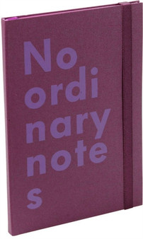 Nava No Ordinary Notes Pocket Violet by Nava Design - Hardback