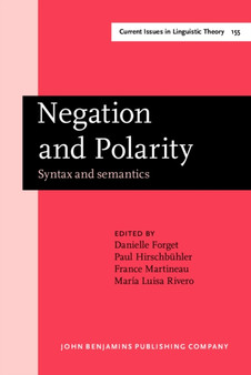 Negation and Polarity : Syntax and semantics. Selected papers from the colloquium Negation: Syntax and Semantics. Ottawa, 11-13 May 1995 : 155