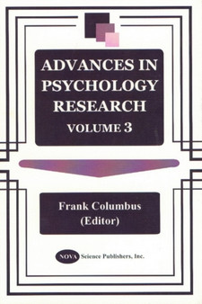 Advances in Psychology Research : Volume 3