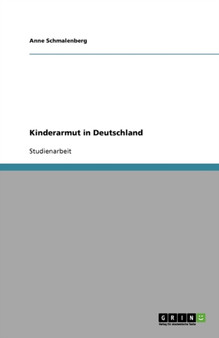 Kinderarmut in Deutschland