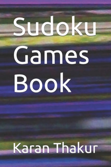 Sudoku Games Book by Karan Thakur - Paperback