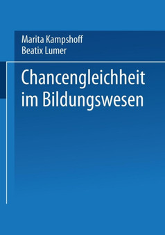 Chancengleichheit im Bildungswesen