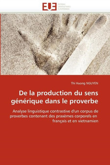 De la production du sens generique dans le proverbe