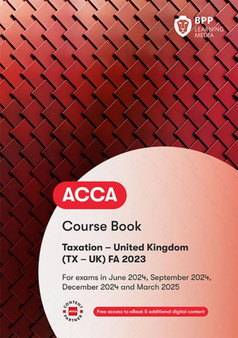 ACCA Taxation FA2023 : Workbook