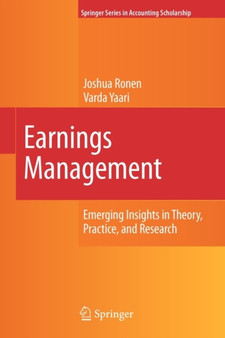 Earnings Management : Emerging Insights in Theory, Practice, and Research : 3