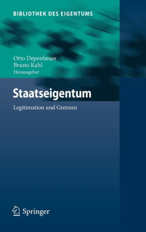 Staatseigentum : Legitimation und Grenzen : 15
