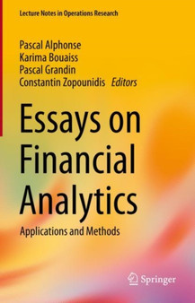 Essays on Financial Analytics : Applications and Methods