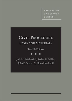 Civil Procedure : Cases and Materials