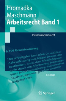 Arbeitsrecht Band 1 : Individualarbeitsrecht