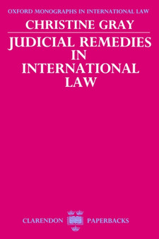 Judicial Remedies in International Law