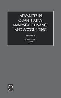 Advances in Quantitive Analysis of Finance and Accounting