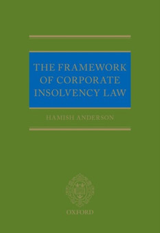 The Framework of Corporate Insolvency Law