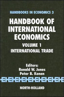 Handbook of International Economics : International Trade Volume 1