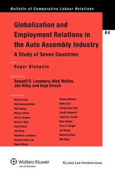 Globalization and Employment Relations in the Auto Assembly Industry : A Study of Seven Countries