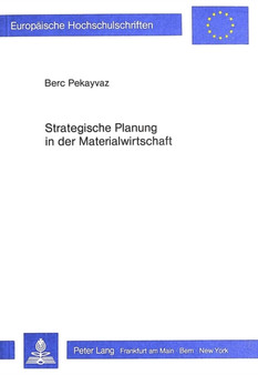 Strategische Planung in der Materialwirtschaft