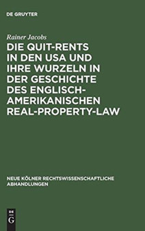 Die Quit-Rents in den USA und ihre Wurzeln in der Geschichte des englisch-amerikanischen Real-Property-Law : 68