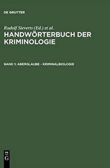 Aberglaube - Kriminalbiologie