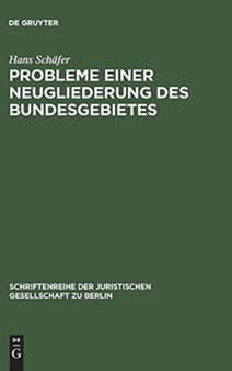 Probleme einer Neugliederung des Bundesgebietes : 12