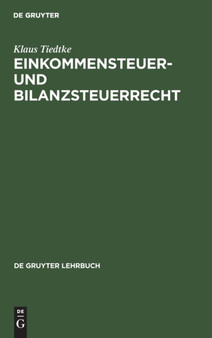 Einkommensteuer- Und Bilanzsteuerrecht