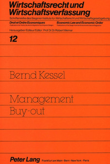 Management Buy-Out : Grundlagen Und Probleme : 12