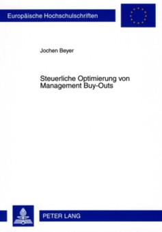 Steuerliche Optimierung Von Management Buy-Outs : 3336