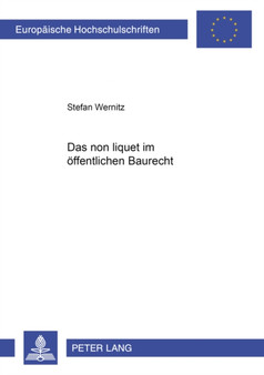Das ??Non Liquet?? Im Oeffentlichen Baurecht : 4734