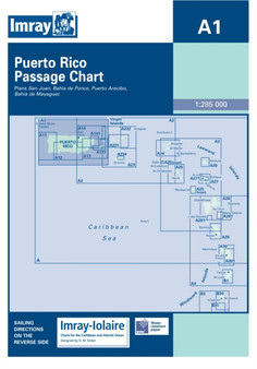 Imray Iolaire Chart A1 : Puerto Rico Passage Chart : A1