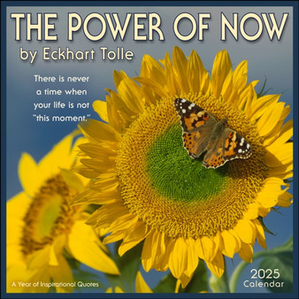The Power of Now 2025 Wall Calendar : A Year of Inspirational Quotes