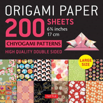 Origami Paper 200 sheets Chiyogami Patterns 6 34 (17cm) : Tuttle Origami Paper: Double-Sided Origami Sheets with 12 Different Patterns (Instructions for 6 Projects Included)