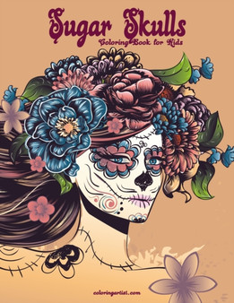 Sugar Skulls Coloring Book for Kids : 1