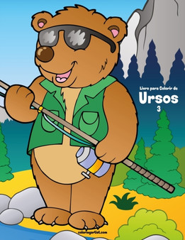 Livro para Colorir de Ursos 3 : 3