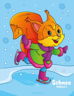 Schnee Malbuch 3 : 3