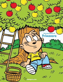 Livro para Colorir de Primavera : 1