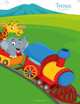 Trenes libro de colorear 1 : 1