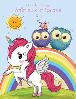 Livre de coloriage Animaux mignons 1 & 2